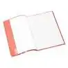 HERMA Heftumschlag Plastik A4, A5 und A6 rot-transparent A4 offen