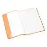 HERMA Heftumschlag Plastik A4, A5 und A6 A4 orange-transparent offen