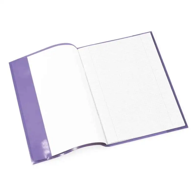 HERMA Heftumschlag Plastik A4, A5 und A6 A4 violett-transparent offen