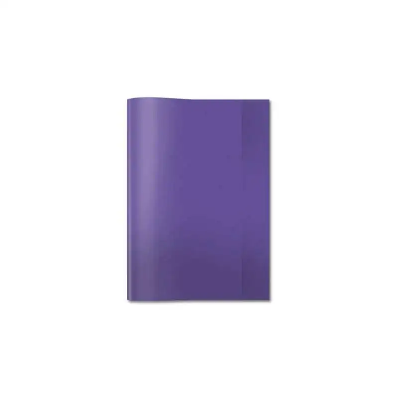 HERMA Heftumschlag Plastik A4, A5 und A6 A4 violett-transparent