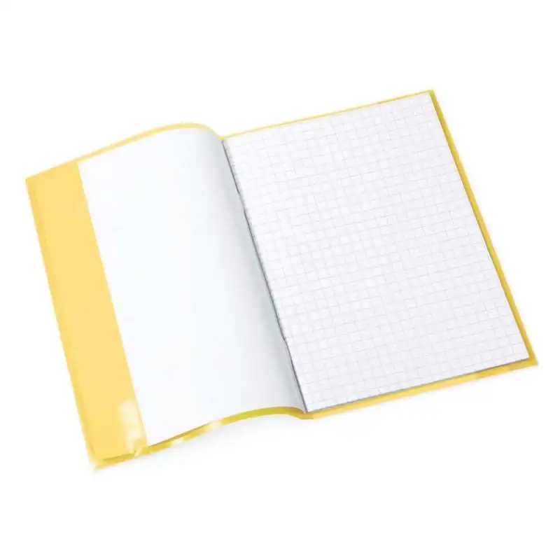 HERMA Heftumschlag Plastik A4, A5 und A6 gelb-transparent A5 offen