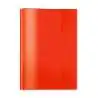 HERMA Heftumschlag Plastik A4, A5 und A6 A5 rot-transparent