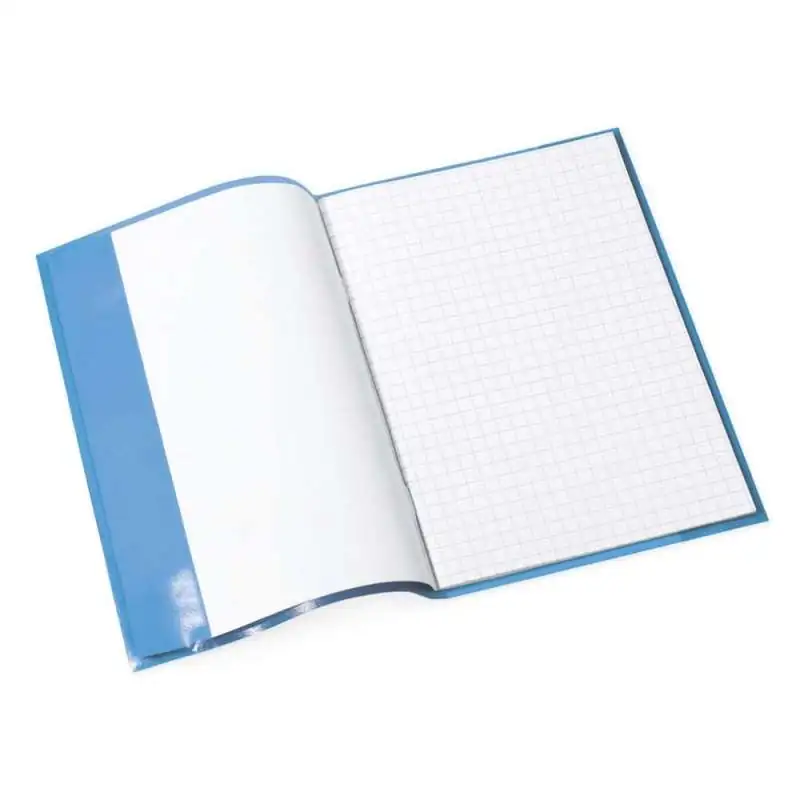 HERMA Heftumschlag Plastik A4, A5 und A6 A5 blau-transparent offen