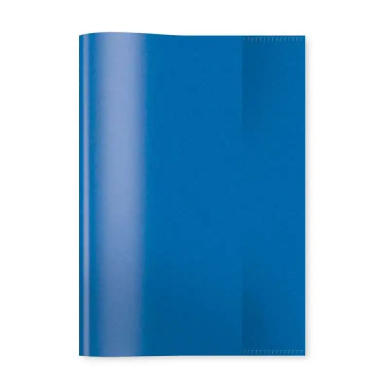 HERMA Heftumschlag Plastik A4, A5 und A6 A5 blau-transparent