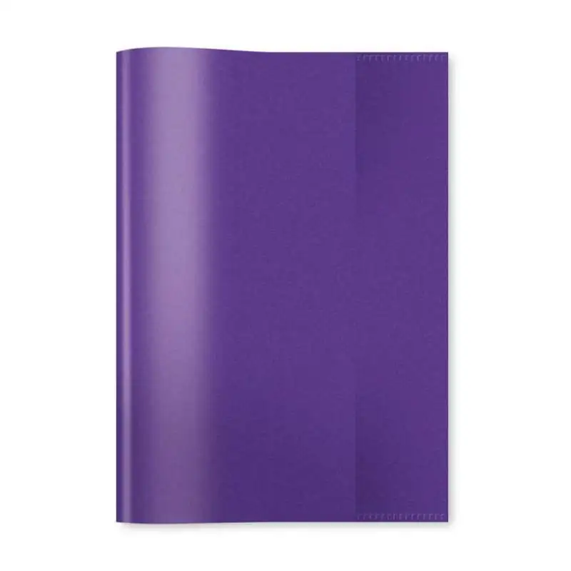 HERMA Heftumschlag Plastik A4, A5 und A6 A5 violett-transparent
