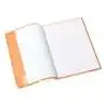 HERMA Heftumschlag Plastik A4, A5 und A6 orange-transparent A5 offen