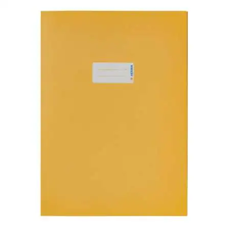 HERMA Heftumschlag Papier A4 und A5 gelb A4