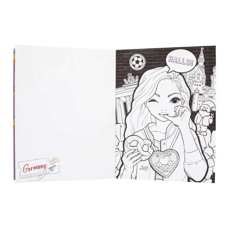TOPModel Colour & Design Book - malen