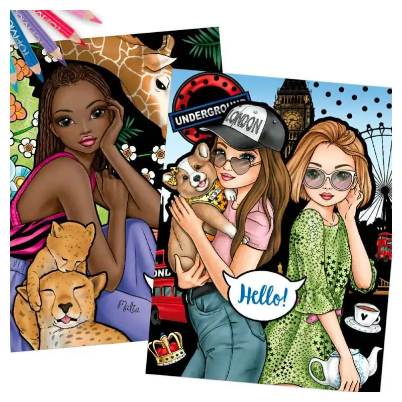 TOPModel Colour & Design Book - Beispiel