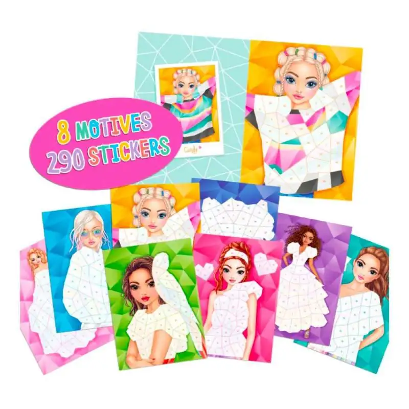 TOPModel Number Sticker Fantasy - Bild