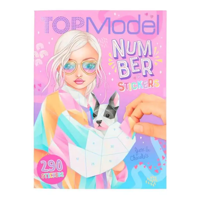 TOPModel Number Sticker Fantasy - Front