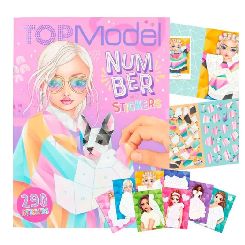 TOPModel Number Sticker Fantasy
