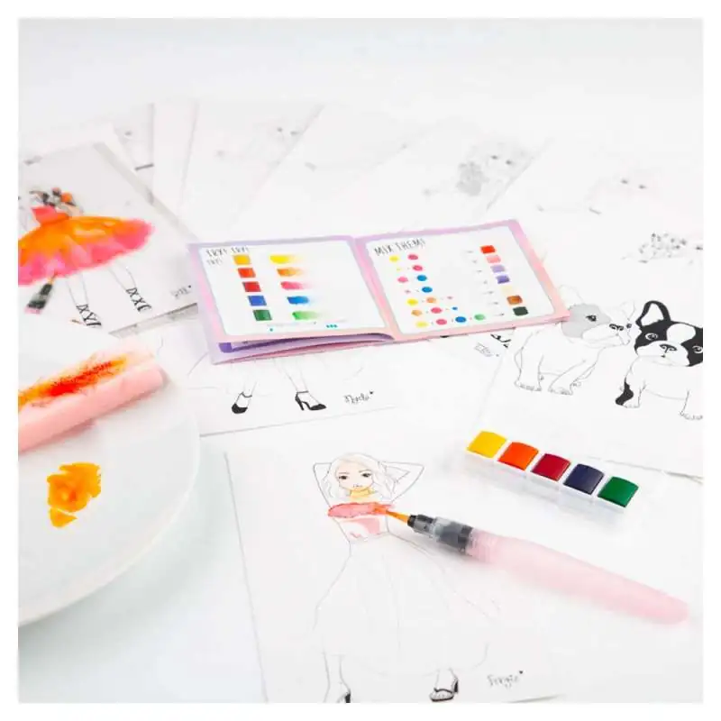 TOPModel Watercolour Set - Sortiment