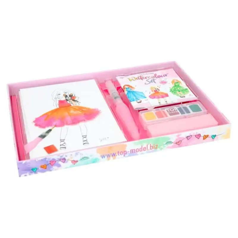 TOPModel Watercolour Set - liegend