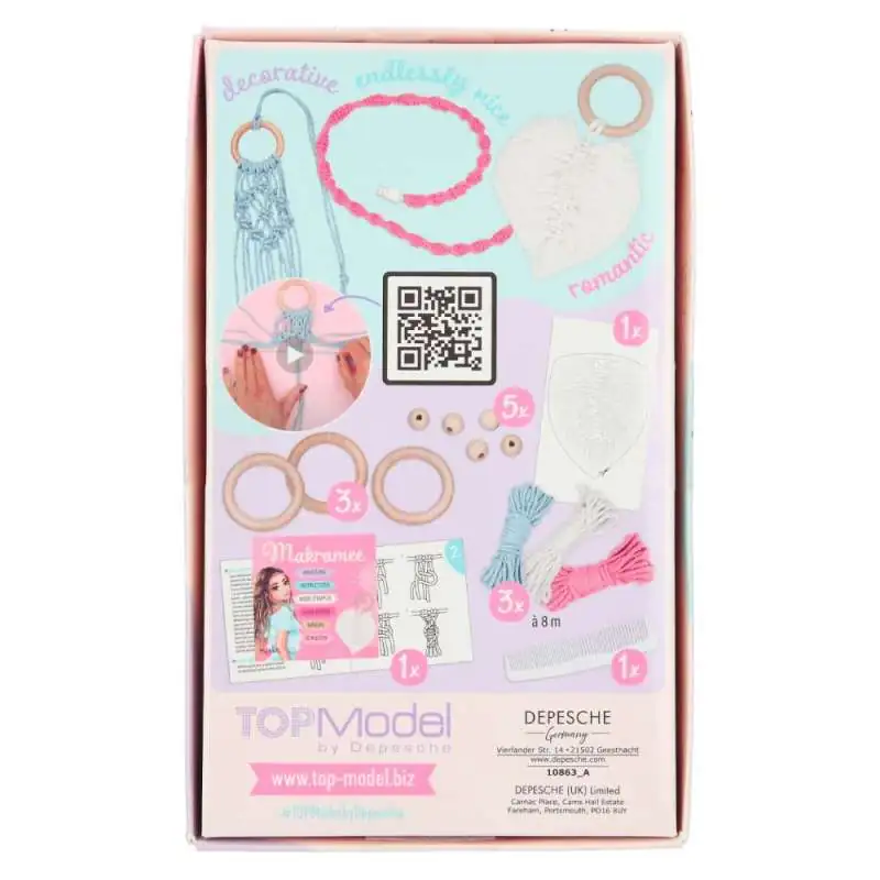 TOPModel Makramee Bastel Set - hinten