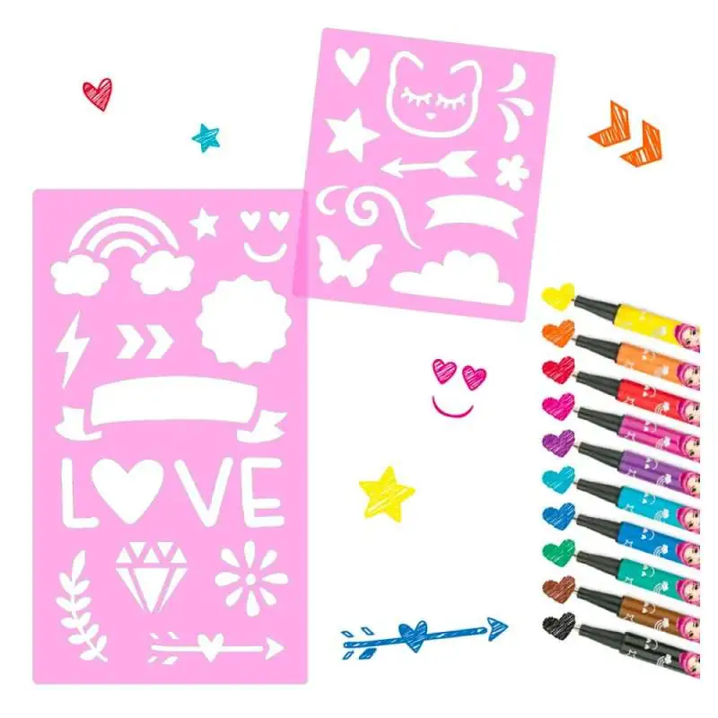 TOPModel Fineliner-Set - Schablone