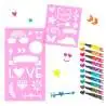 TOPModel Fineliner-Set - Schablone