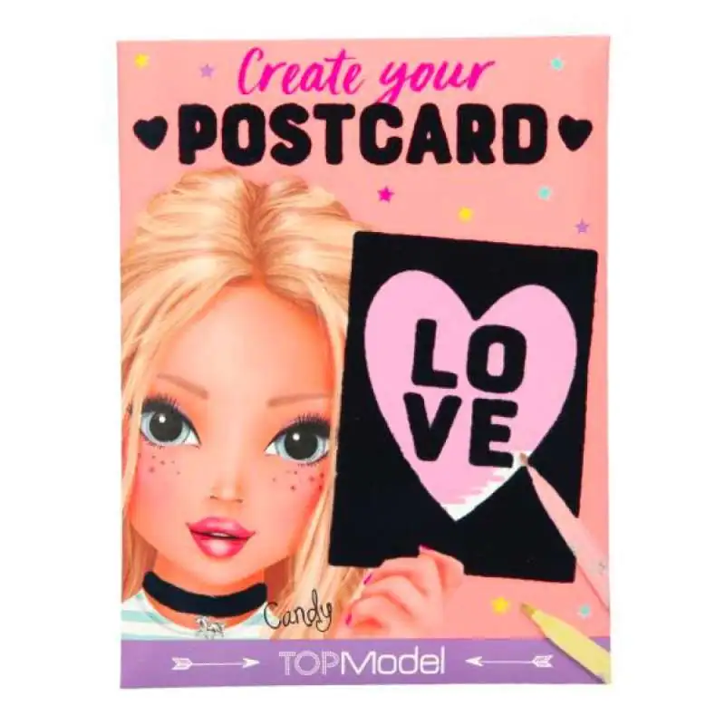 TOPModel Create Your Postcard VELVET
