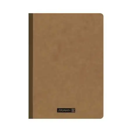 BRUNNEN Notizbuch Premium FACT!plus Kladde - A4, A5 und A6 - in verschiedenen Farben - A5, liniert, braun