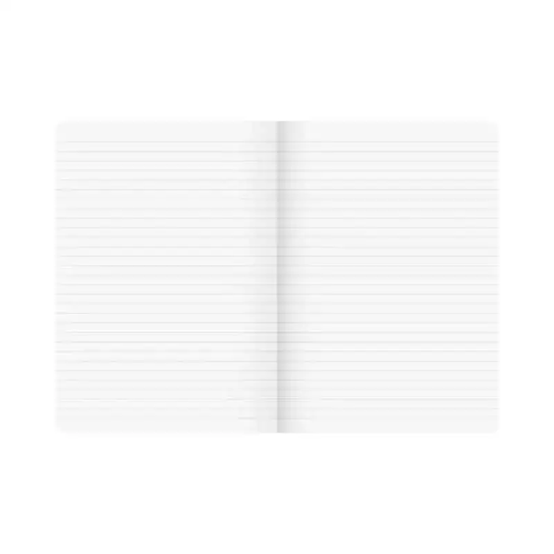 BRUNNEN Notizbuch Premium FACT!plus Kladde - A4, A5 und A6 - in verschiedenen Farben - A4, liniert, braun innen