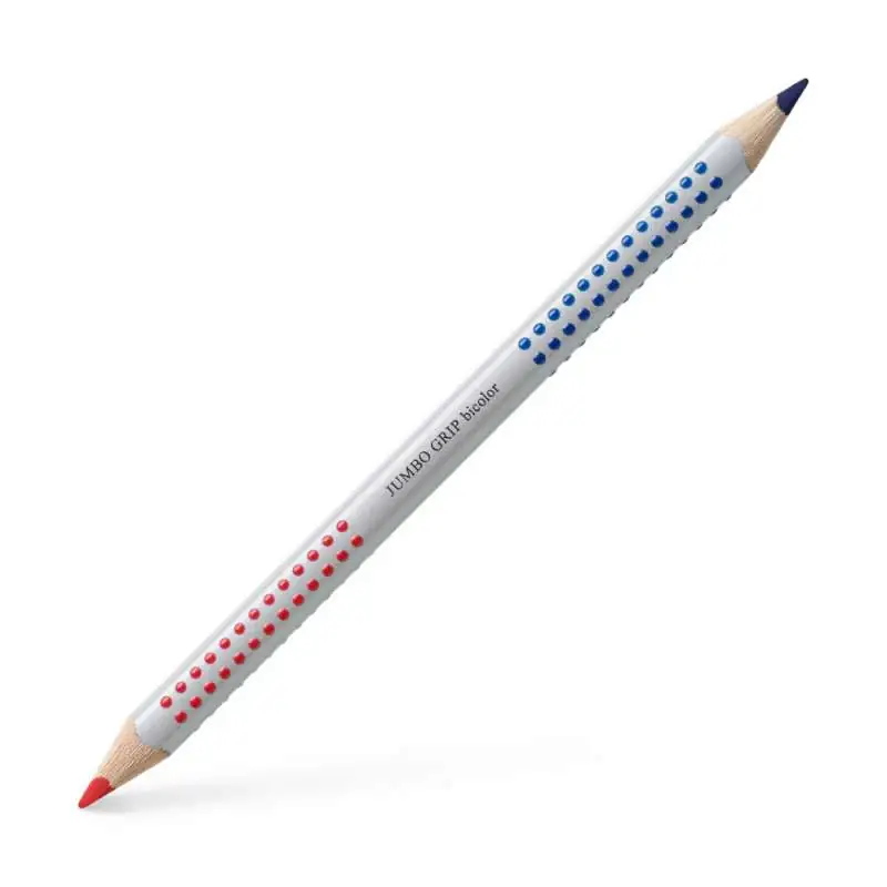 Faber-Castell Silbetrennstift Jumbo-Grip Duo - rot-blau
