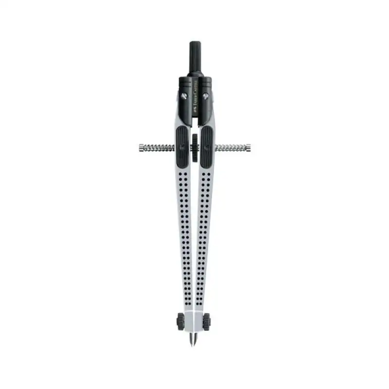 FABER-CASTELL Schnellverstellzirkel - verschiedene Durchmesser und Farben - silber 390mm