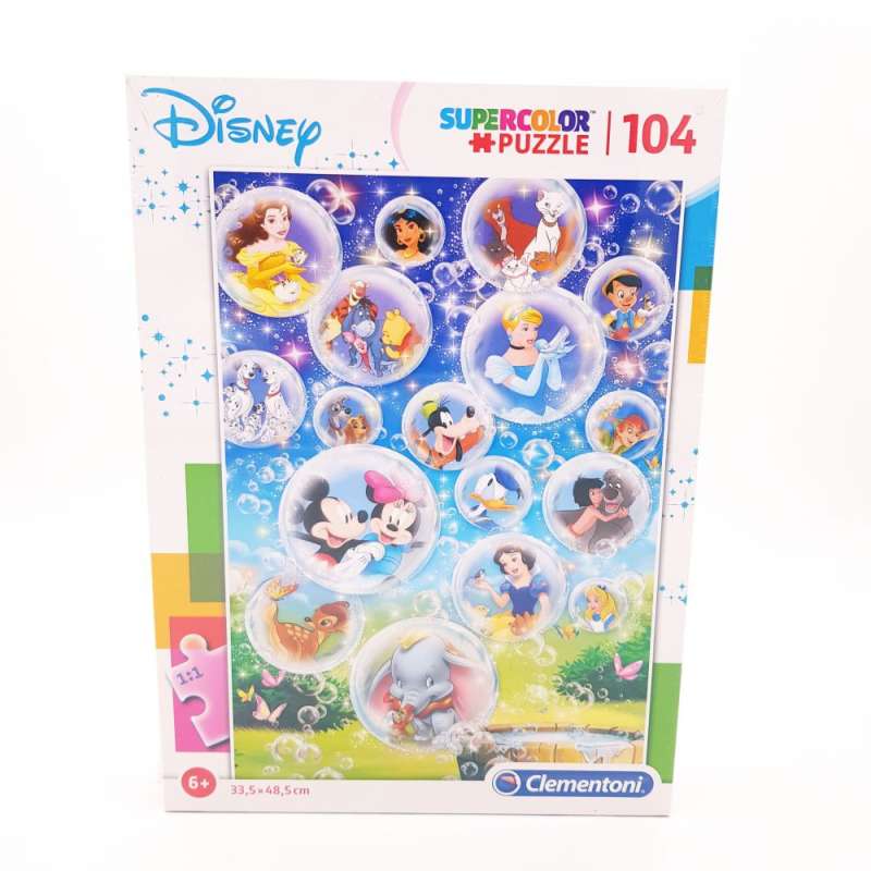 CLEMENTONI Puzzle -"Classic Disney" 104 Teile Vorderseite