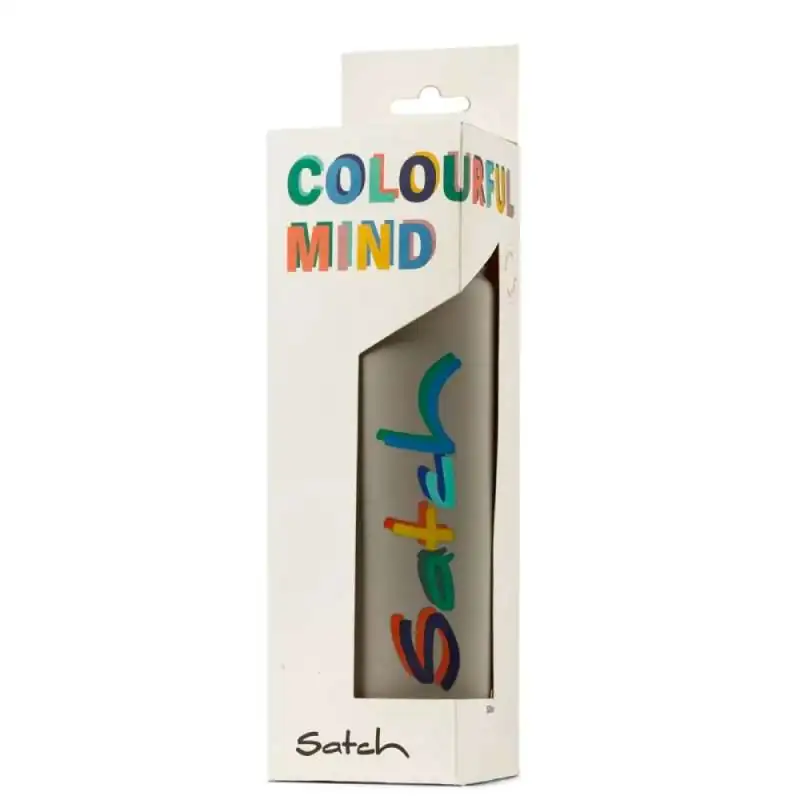 SATCH Trinkflasche - in verschiedenen Farben - Colourful Mind Packung