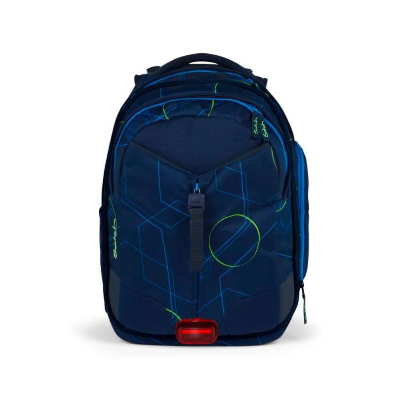 SATCH Schulrucksack match in verschiedenen Farben - Blue Tech Reflektor