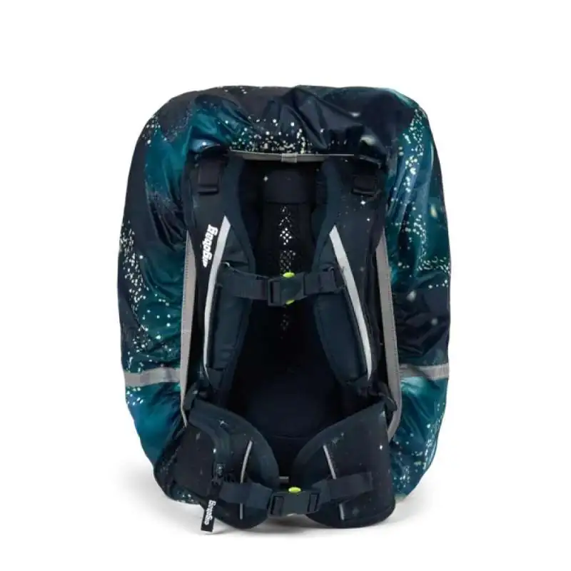 ERGOBAG Regenschutz - Regencape - Weltraum hinten