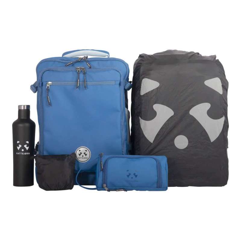 KATTBJÖRN Schulrucksack Classic High Seas Set