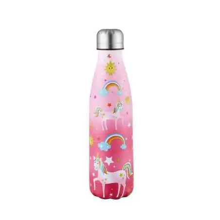 XANADOO Edelstahl Trinkflasche Einhorn