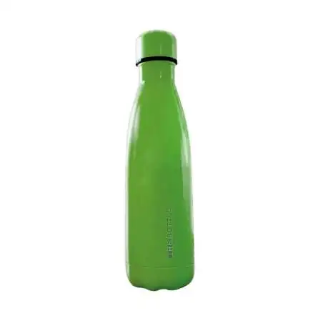 XANADOO Edelstahl Trinkflasche Neongrün