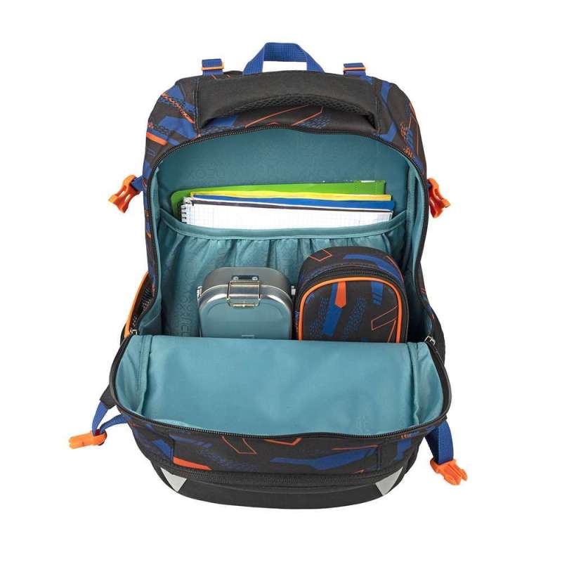 NEOXX Schulrucksack Active Pro Streetlight Runner Innenfach groß