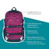 NEOXX Schulrucksack Active Pro Bubble me around Highlights