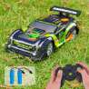 Ferngesteuertes Auto RC Drift Car Dinosaurier mit LED-Leuchten im Gras