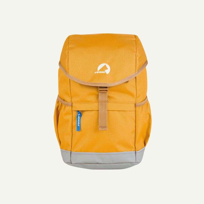 FINKID Rucksack REPPU - golden yellow/cinnamon Front