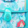 MC NEILL Schulranzen PERFECTO DISNEY Set 5 tlg - Arielle Ansicht mit Charms