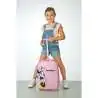 SCOOLI Kinderkoffer Trolley 16' - Minnie Mouse Kind mit Koffer