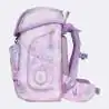 BECKMANN Schulranzen Set AIR PLUS 6 tlg - Princess Purple linke Seite