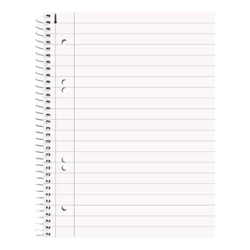 Collegeblock Premium Student | A5, Lineatur 4, 80 Blatt, blau - innen