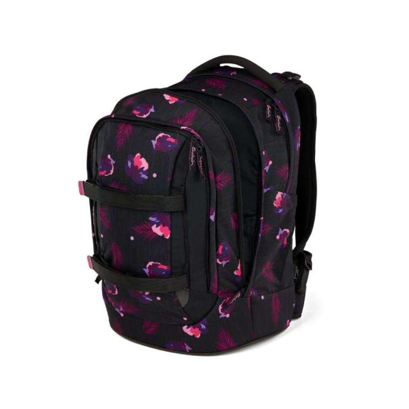 SATCH Schulrucksack pack (Modell 2025) - Mystic Nights seitliche Front geöffnet