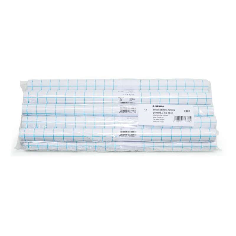 HERMA Buchschutzfolie 2m x 40cm transparent Packung