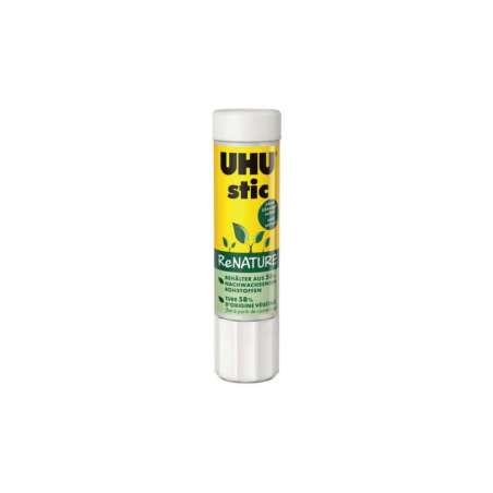 UHU Klebestift ReNATURE, ohne Lösungsmittel, Stiftform mit 21 g