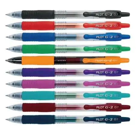 PILOT Gelschreiber G2-7, nachfüllbar, 0.7mm (M) Sortiment Titelbild