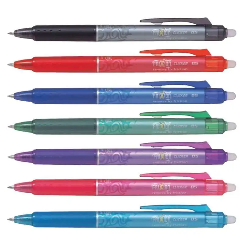 PILOT Tintenroller FriXion Clicker Strichstärke 0,3 mm Sortiment