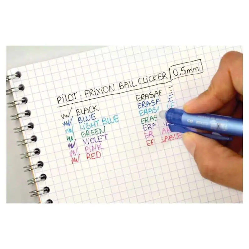PILOT Tintenroller FriXion Clicker löschbar