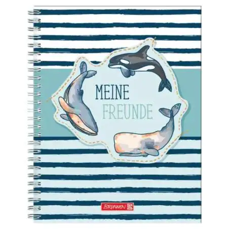 BRUNNEN Freundebuch Happy Ocean
