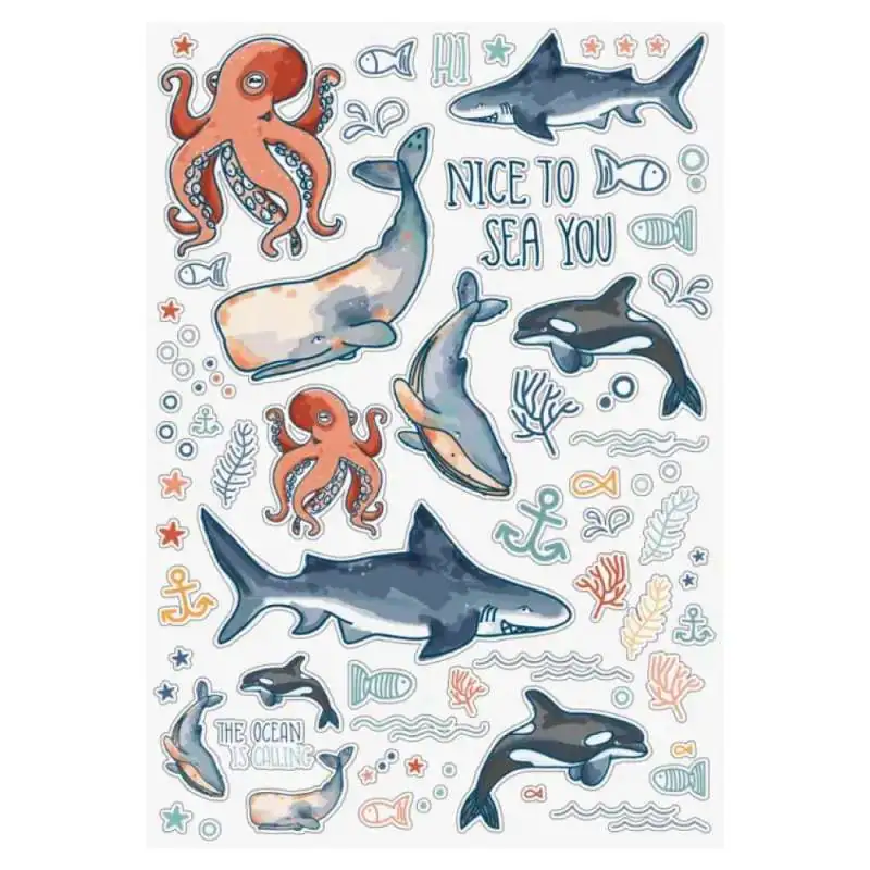 BRUNNEN Freundebuch Happy Ocean Sticker