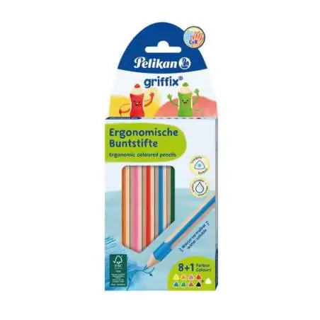 PELIKAN Buntstifte Griffix® 9er Set Packung